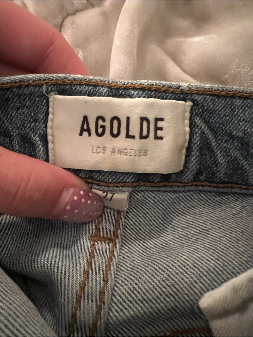 AGOLDE Riley High Rise Straight Crop Jeans - Picture 7 of 12